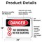 Signmission Safety Culture Sign, 24 in Width, Vinyl Decal, Rectangle OS-2PACK-DS-D-1824-L-1681 - alternate 5